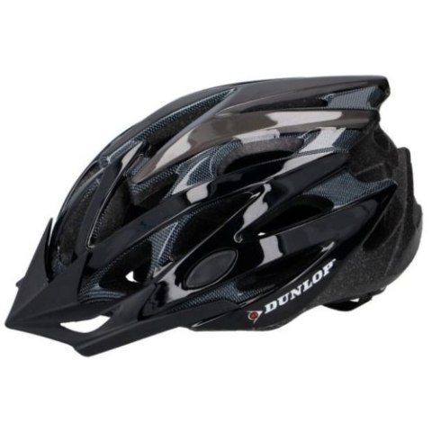 Dunlop - Kask rowerowy MTB r. S (Czarny) Dunlop - Kask rowerowy MTB r. S (Czarny)