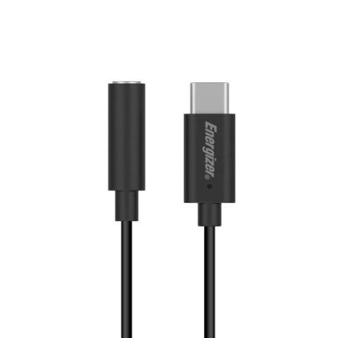 Energizer Ultimate - Adapter audio USB-C do jack 3,5 mm 11 cm (Czarny) Energizer Ultimate - Adapter audio USB-C do jack 3,5 mm 11 cm (Czarny)