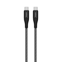 Energizer Ultimate - Kabel połączeniowy USB-C do USB-C 100W 2m (Czarny)