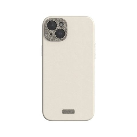 Moshi Napa MagSafe - Skórzane etui iPhone 15 Plus (Eggnog White) Moshi Napa MagSafe - Skórzane etui iPhone 15 Plus (Eggnog White)