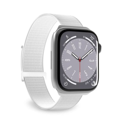 PURO Nylon Sport - Pasek do Apple Watch 42/44/45/49 mm (Biały) PURO Nylon Sport - Pasek do Apple Watch 42/44/45/49 mm (Biały)