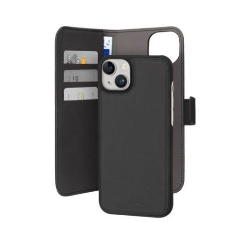 PURO Wallet Detachable - Etui 2w1 iPhone 15 Plus (czarny) PURO Wallet Detachable - Etui 2w1 iPhone 15 Plus (czarny)