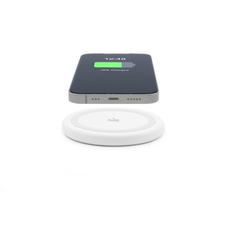 PURO Wireless Charging Station QI - Bezprzewodowa ładowarka indukcyjna Qi (biały) PURO Wireless Charging Station QI - Bezprzewodowa ładowarka indukcyjna Qi (biały)