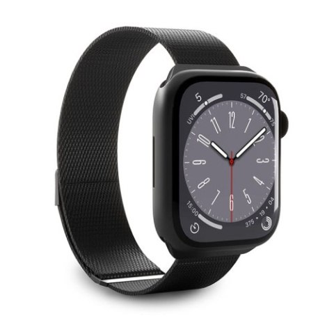 Puro Milanese Magnetic Band - Pasek ze stali nierdzewnej do Apple Watch 38/40/41 mm (czarny) Puro Milanese Magnetic Band - Pasek ze stali nierdzewnej do Apple Watch 38/40/41 mm (czarny)