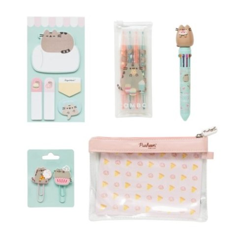 Pusheen - Zestaw piśmienniczy z kolekcji Foodie (13 elementów) Pusheen - Zestaw piśmienniczy z kolekcji Foodie (13 elementów)