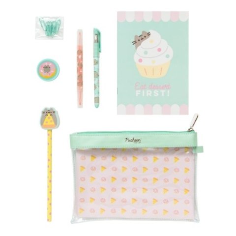 Pusheen - Zestaw pismienniczy z kolekcji Foodie (7 elementów) Pusheen - Zestaw pismienniczy z kolekcji Foodie (7 elementów)