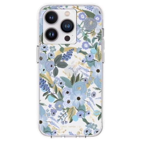 Rifle Paper Clear MagSafe - Etui iPhone 14 Pro (Garden Party Blue) Rifle Paper Clear MagSafe - Etui iPhone 14 Pro (Garden Party Blue)