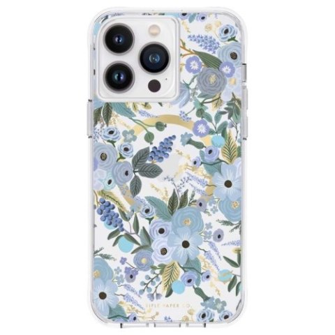 Rifle Paper Clear MagSafe - Etui iPhone 14 Pro Max (Garden Party Blue) Rifle Paper Clear MagSafe - Etui iPhone 14 Pro Max (Garden Party Blue)