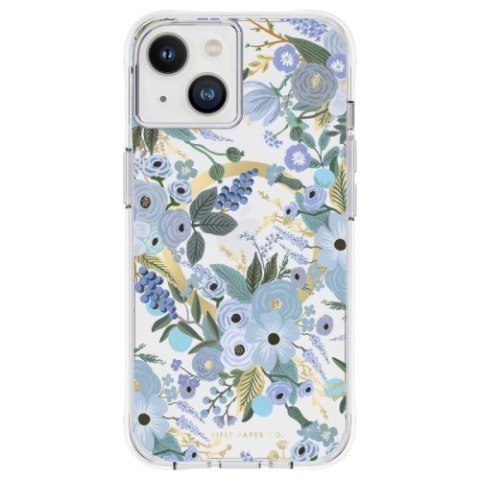 Rifle Paper Clear MagSafe - Etui iPhone 14 / iPhone 13 (Garden Party Blue) Rifle Paper Clear MagSafe - Etui iPhone 14 / iPhone 13 (Garden Party Blue)