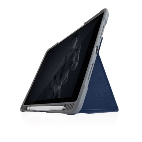 STM Dux Plus Duo - Etui pancerne iPad 10.2" (2021-2019) MIL-STD-810G z uchwytem Apple Pencil (Midnight Blue) STM Dux Plus Duo - Etui pancerne iPad 10.2" (2021-2019) MIL-STD-810G z uchwytem Apple Pencil (Midnight Blue)