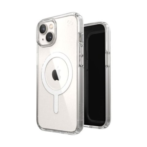 Speck Presidio Perfect-Clear + MagSafe - Etui iPhone 14 / iPhone 13 z powłoką MICROBAN (Clear) Speck Presidio Perfect-Clear + MagSafe - Etui iPhone 14 / iPhone 13 z powłoką MICROBAN (Clear)