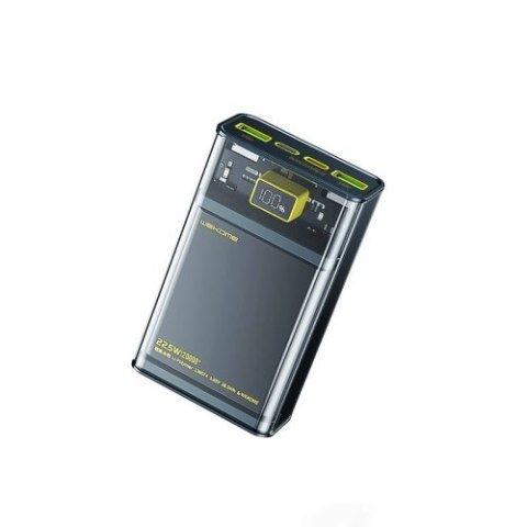 WEKOME WP-321 Vanguard Series - Power bank 20000 mAh Super Charging PD 20W + QC 22.5W (Czarny / Przezroczysty) WEKOME WP-321 Vanguard Series - Power bank 20000 mAh Super Charging PD 20W + QC 22.5W (Czarny / Przezroczysty)