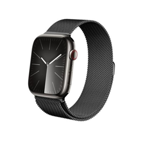 Crong Milano Steel - Pasek ze stali nierdzewnej do Apple Watch 42/44/45/49 mm (grafitowy) Crong Milano Steel - Pasek ze stali nierdzewnej do Apple Watch 42/44/45/49 mm (grafitowy)