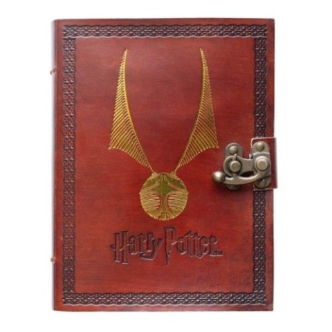 Harry Potter - Skórzany notatnik 13,5x18 cm (Brązowy) Harry Potter - Skórzany notatnik 13,5x18 cm (Brązowy)
