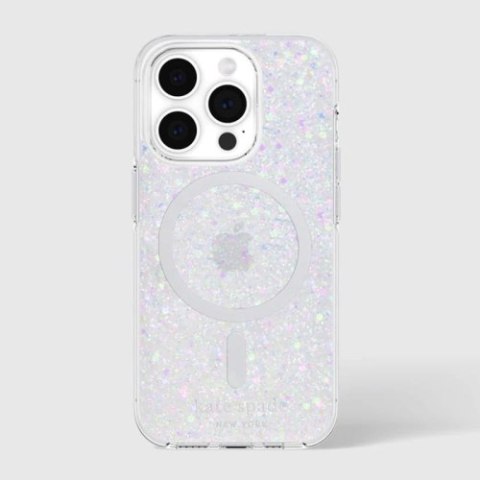 Kate Spade New York Protective MagSafe - Etui iPhone 15 Pro (Chunky Glitter) Kate Spade New York Protective MagSafe - Etui iPhone 15 Pro (Chunky Glitter)