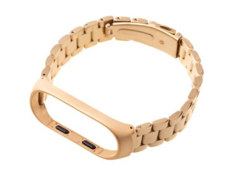 Pasek opaska Xiaomi Mi Band 3/ Xiaomi Mi Band 4 - złota Pasek opaska Xiaomi Mi Band 3/ Xiaomi Mi Band 4 - złota