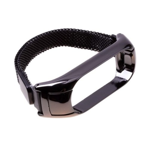 Pasek opaska Xiaomi Mi Band 5 Magnes - czarny Pasek opaska Xiaomi Mi Band 5 Magnes - czarny