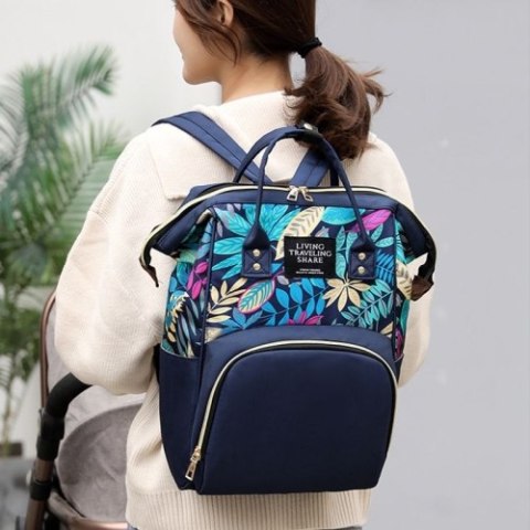 Plecak / torba dla mamy Oxford- granatowa Plecak / torba dla mamy Oxford- granatowa