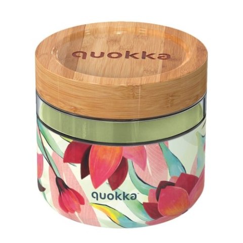 Quokka Deli Food Jar - Pojemnik szklany na żywność / lunchbox 820 ml (Spring) Quokka Deli Food Jar - Pojemnik szklany na żywność / lunchbox 820 ml (Spring)