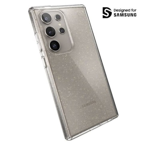 Speck Presidio Lux Glitter - Etui Samsung Galaxy S24 Ultra (Clear / Gold Glitter) Speck Presidio Lux Glitter - Etui Samsung Galaxy S24 Ultra (Clear / Gold Glitter)