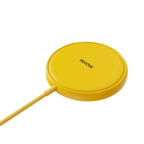 WEKOME WP-U166 Tint Series - Ładowarka indukcyjna MagSafe 15W (Żółty) WEKOME WP-U166 Tint Series - Ładowarka indukcyjna MagSafe 15W (Żółty)