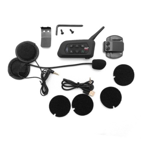 Ejeas Interkom Moto V4 Plus - zestaw na 1 kask Ejeas Interkom Moto V4 Plus - zestaw na 1 kask