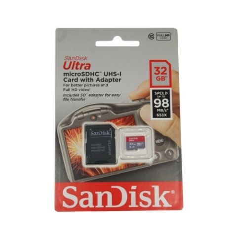 Karta SD SanDisk 32GB A1 Karta SD SanDisk 32GB A1