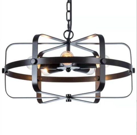 Lampa wisząca industrialna klatka Lampa wisząca industrialna klatka
