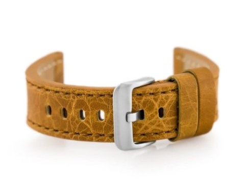 Pasek skórzany do zegarka W48 - PREMIUM - camel - 24mm Pasek skórzany do zegarka W48 - PREMIUM - camel - 24mm