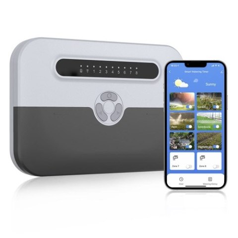 Sterownik podlewania z Wi-Fi 8 sekcji Sterownik podlewania z Wi-Fi 8 sekcji