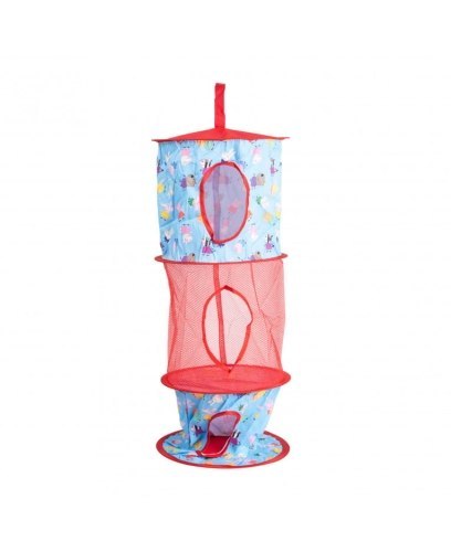 Wiszący kosz, organizer na zabawki Świnka Peppa, 27,5x75cm PRODUKT LICENCJONOWANY, ORYGINALNY Wiszący kosz, organizer na zabawki Świnka Peppa, 27,5x75cm PRODUKT LICENCJONOWANY, ORYGINALNY