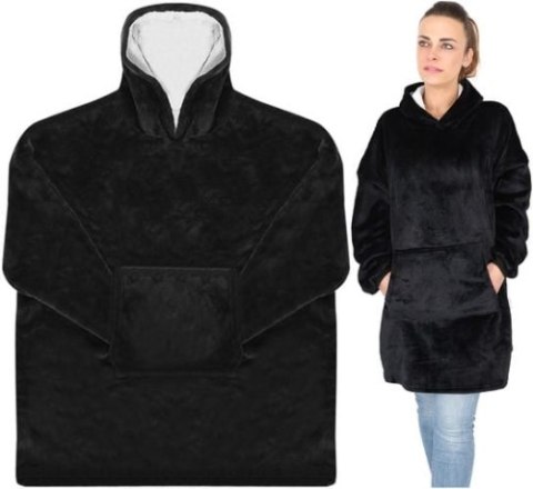 Bluza XXL - koc czarny Bluza XXL - koc czarny