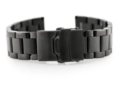 Bransoleta Pacific Model 3 solid - czarna 24mm Bransoleta Pacific Model 3 solid - czarna 24mm