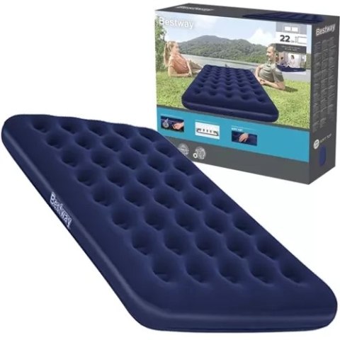 Materac dwuosobowy 191 x 137 x 22 cm BESTWAY 67002 Materac dwuosobowy 191 x 137 x 22 cm BESTWAY 67002