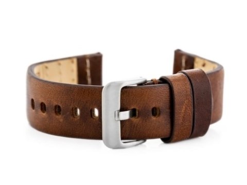 Pasek skórzany do zegarka W69 brąz - 24mm Pasek skórzany do zegarka W69 brąz - 24mm