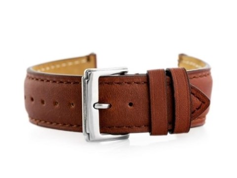 Pasek skórzany do zegarka W89 brąz - 20mm Pasek skórzany do zegarka W89 brąz - 20mm