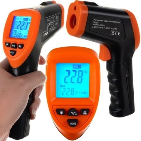 Pirometr - termometr laserowy 21263 Pirometr - termometr laserowy 21263