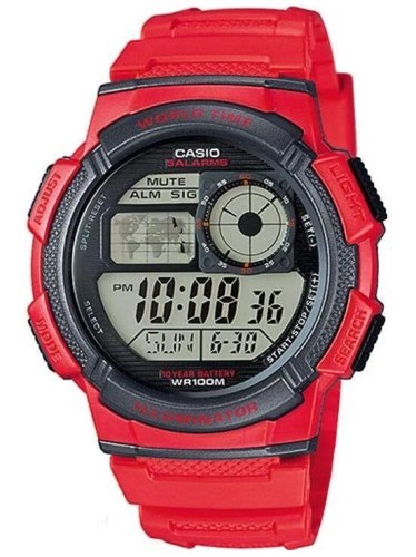ZEGAREK MĘSKI CASIO AE-1000W 4AV (zd073c) - WORLD TIME + BOX ZEGAREK MĘSKI CASIO AE-1000W 4AV (zd073c) - WORLD TIME + BOX