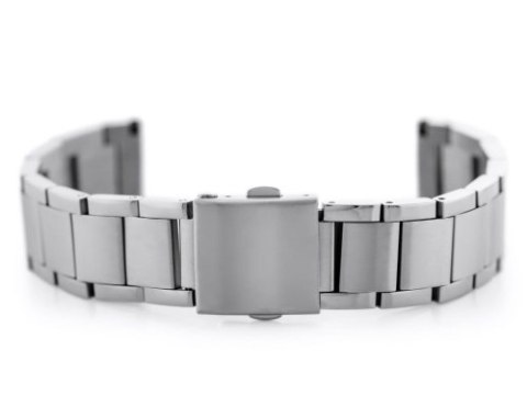 Bransoleta Pacific Model 9 solid - srebrna 18mm Bransoleta Pacific Model 9 solid - srebrna 18mm