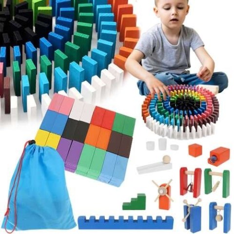 Domino drewniane 360 el Kruzzel 22914 Domino drewniane 360 el Kruzzel 22914