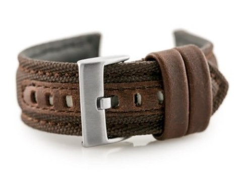 Pasek skórzany do zegarka W34 - PREMIUM - brązowy - 26mm Pasek skórzany do zegarka W34 - PREMIUM - brązowy - 26mm