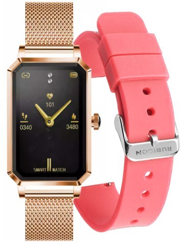 SMARTWATCH DAMSKI Rubicon RNCE86 - WŁASNE TARCZE (sr030c) SMARTWATCH DAMSKI Rubicon RNCE86 - WŁASNE TARCZE (sr030c)