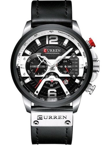 ZEGAREK MĘSKI CURREN 8329 (zc027a) - CHRONOGRAF + BOX ZEGAREK MĘSKI CURREN 8329 (zc027a) - CHRONOGRAF + BOX