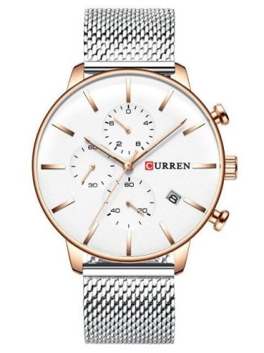 ZEGAREK MĘSKI CURREN 8339 (zc015b) - CHRONOGRAF ZEGAREK MĘSKI CURREN 8339 (zc015b) - CHRONOGRAF