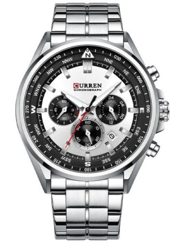ZEGAREK MĘSKI CURREN 8399 (zc016a -CHRONOGRAF +BOX ZEGAREK MĘSKI CURREN 8399 (zc016a -CHRONOGRAF +BOX