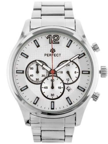 ZEGAREK MĘSKI PERFECT CH01M - CHRONOGRAF (zp355a) + BOX ZEGAREK MĘSKI PERFECT CH01M - CHRONOGRAF (zp355a) + BOX