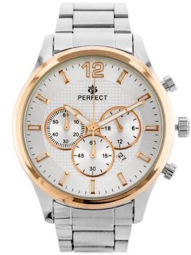 ZEGAREK MĘSKI PERFECT CH01M - CHRONOGRAF (zp355b) + BOX ZEGAREK MĘSKI PERFECT CH01M - CHRONOGRAF (zp355b) + BOX