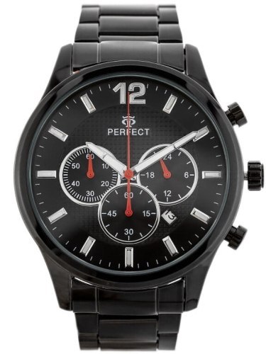 ZEGAREK MĘSKI PERFECT CH01M - CHRONOGRAF (zp355d) + BOX ZEGAREK MĘSKI PERFECT CH01M - CHRONOGRAF (zp355d) + BOX