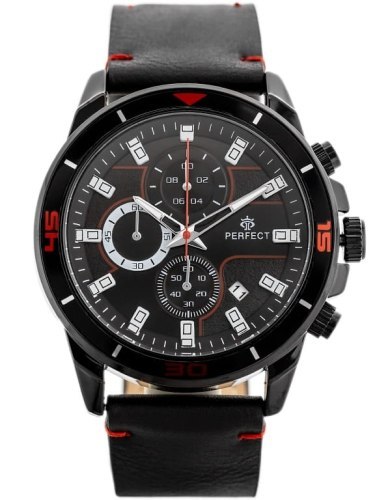 ZEGAREK MĘSKI PERFECT CH02L - CHRONOGRAF (zp351d) + BOX ZEGAREK MĘSKI PERFECT CH02L - CHRONOGRAF (zp351d) + BOX