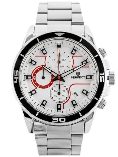 ZEGAREK MĘSKI PERFECT CH02M - CHRONOGRAF (zp356a) + BOX ZEGAREK MĘSKI PERFECT CH02M - CHRONOGRAF (zp356a) + BOX